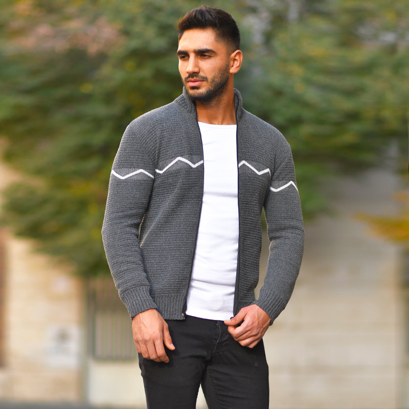 سوئیشرت بافت مردانه مدل Gabriel