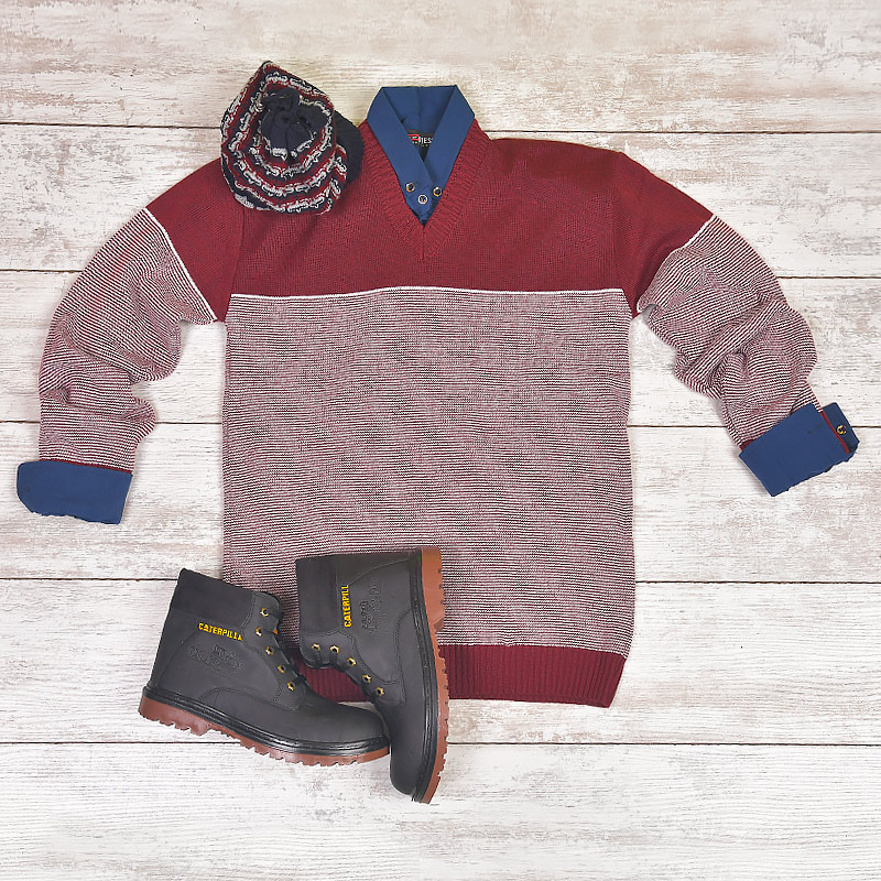 پلیور بافت مردانه مدل Abrial