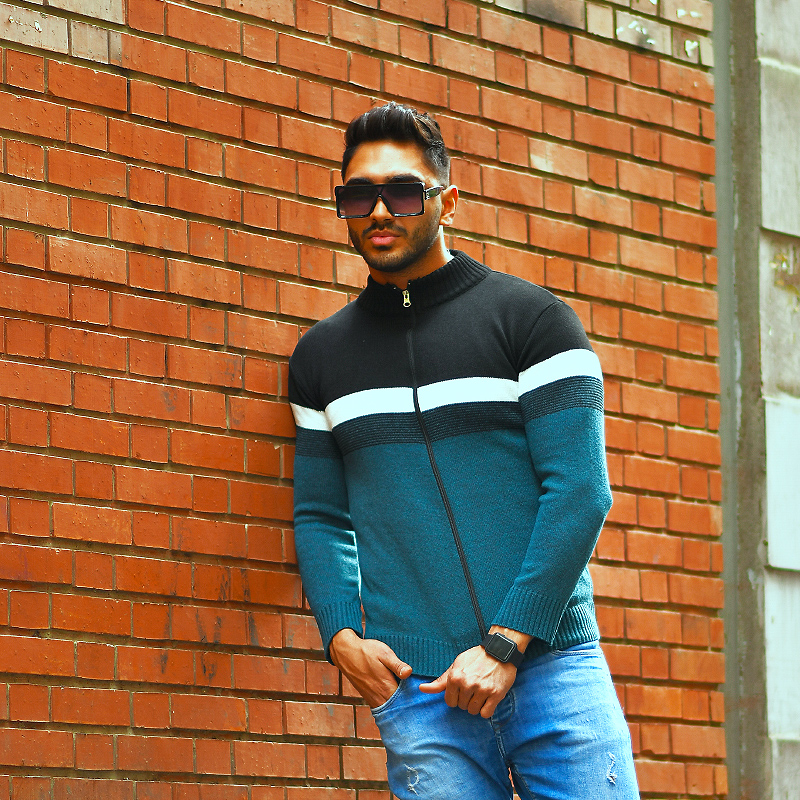 سوئیشرت بافت مردانه مدل Anis