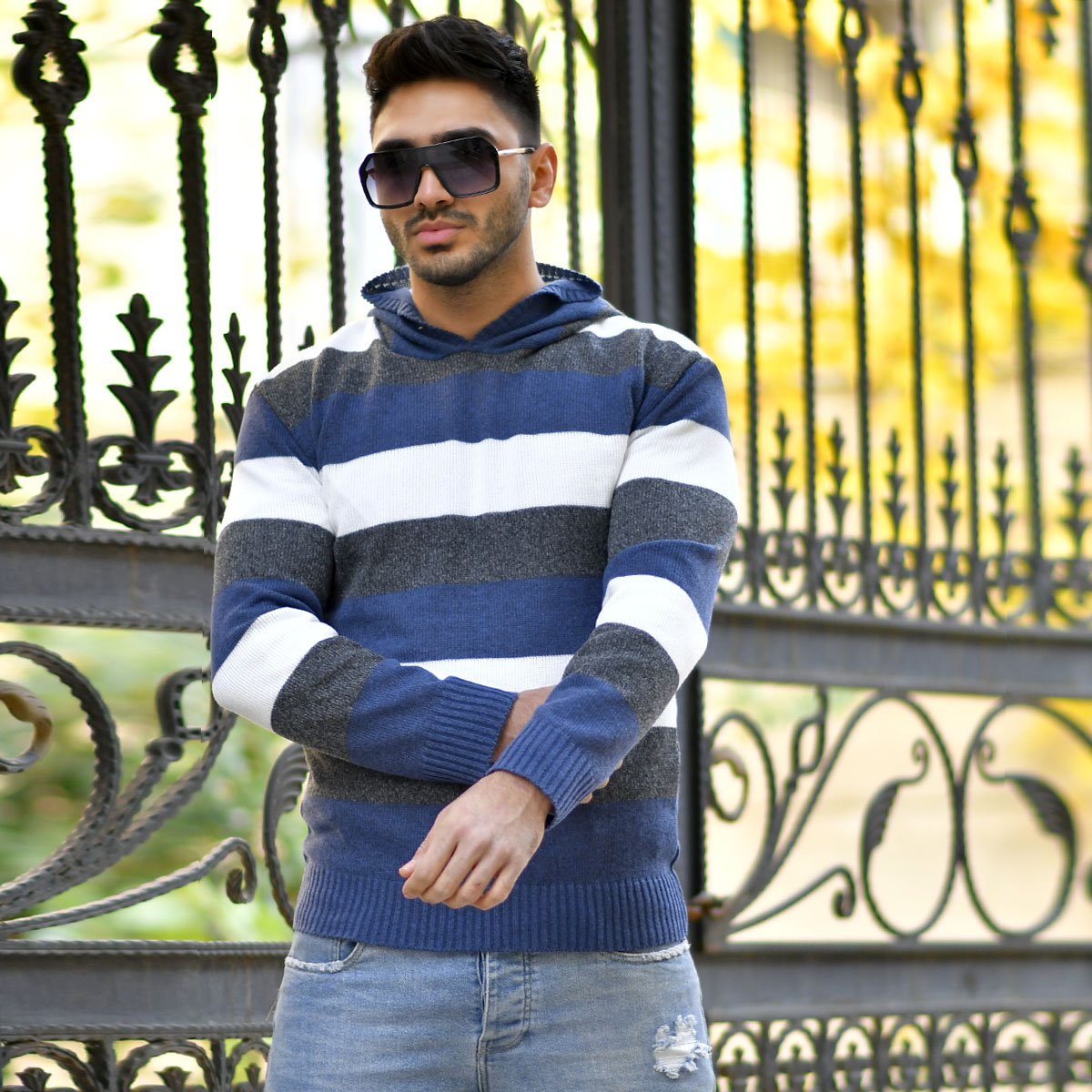 هودی بافت مردانه مدلAhora