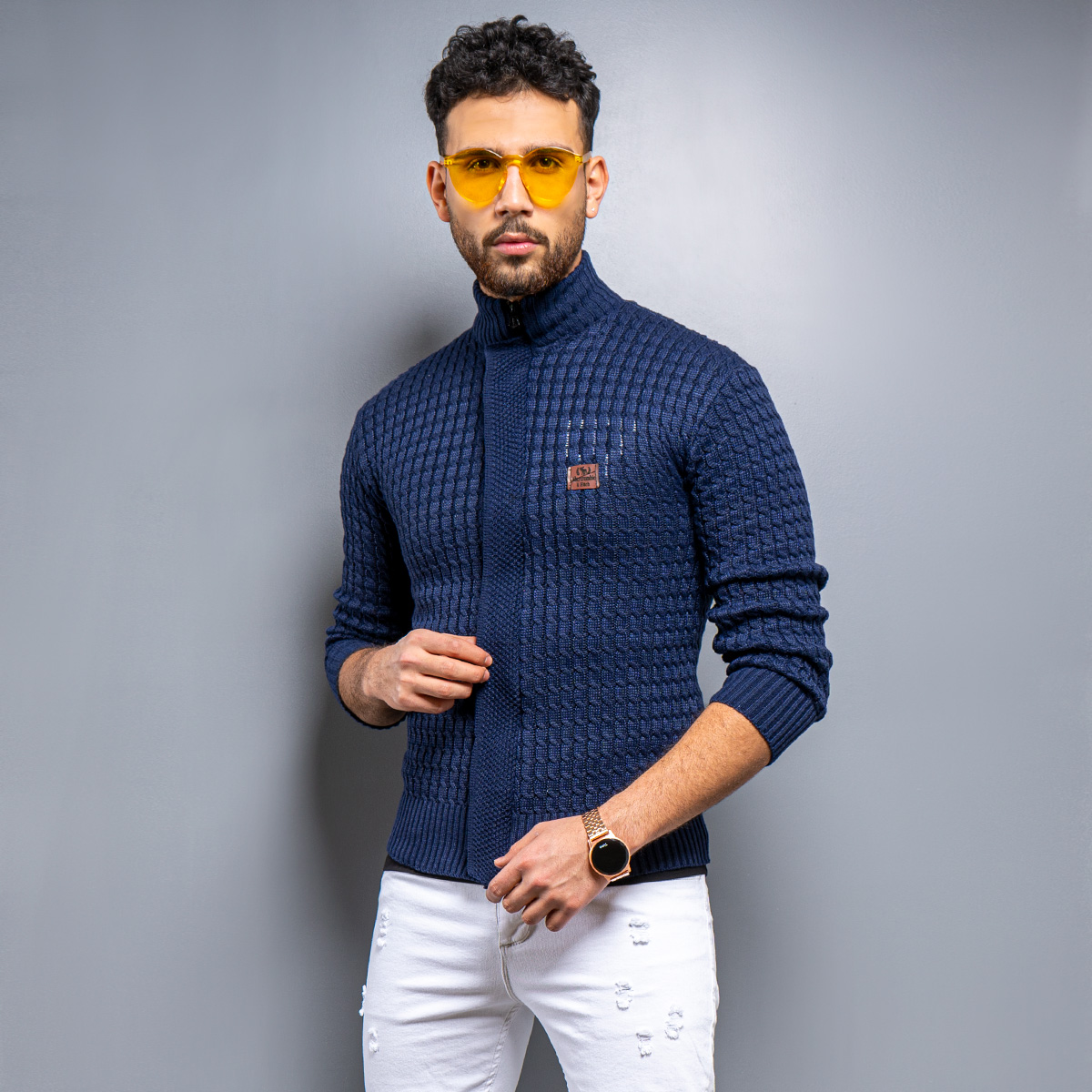 سوئیشرت بافت مردانه مدل Garen