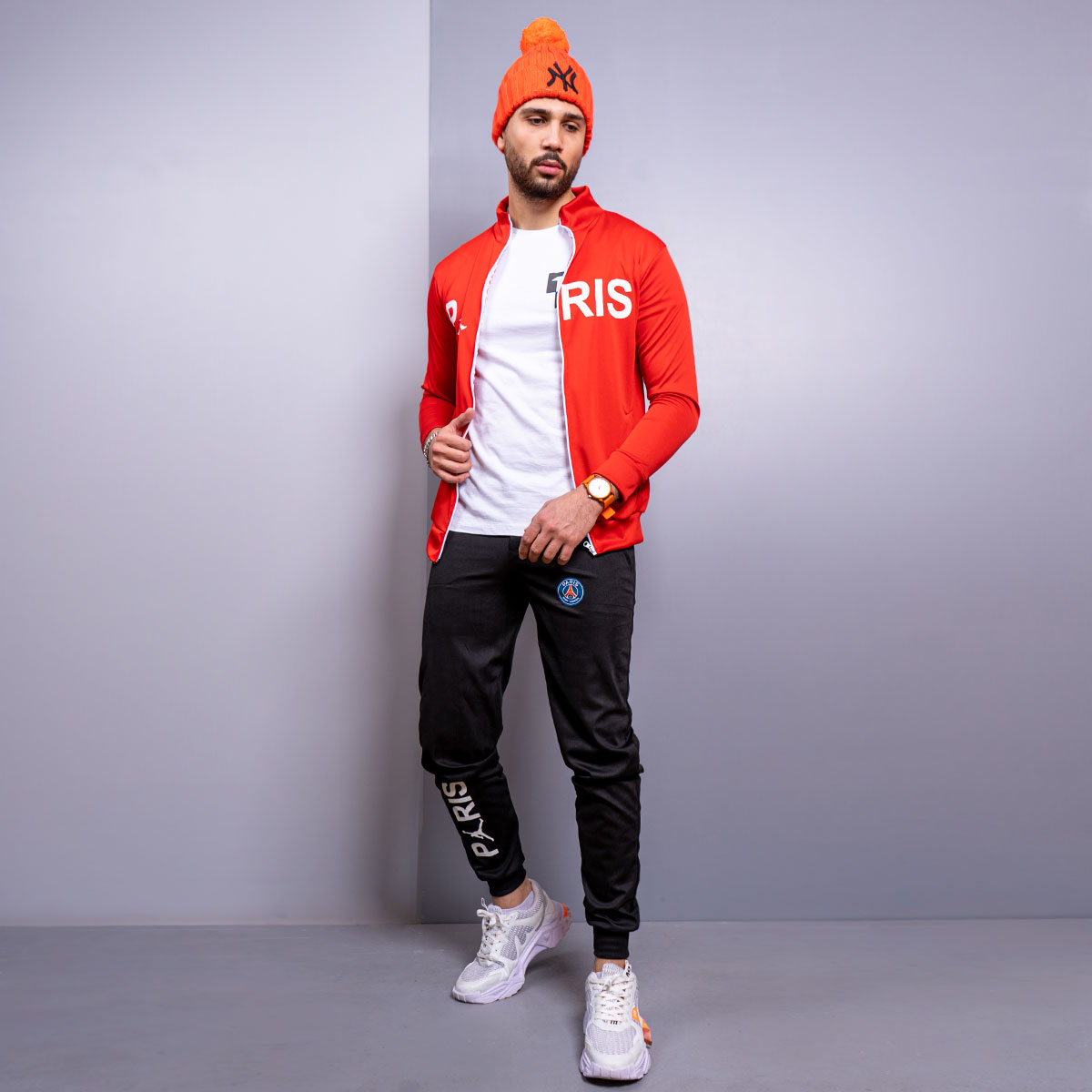 ست سوئیشرت شلوار PARIS مردانه مدلMADON