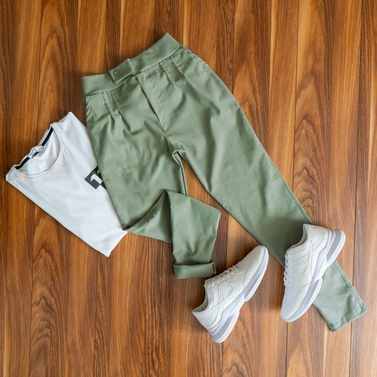 شلوار اسلش مردانه ARIF (سبز )