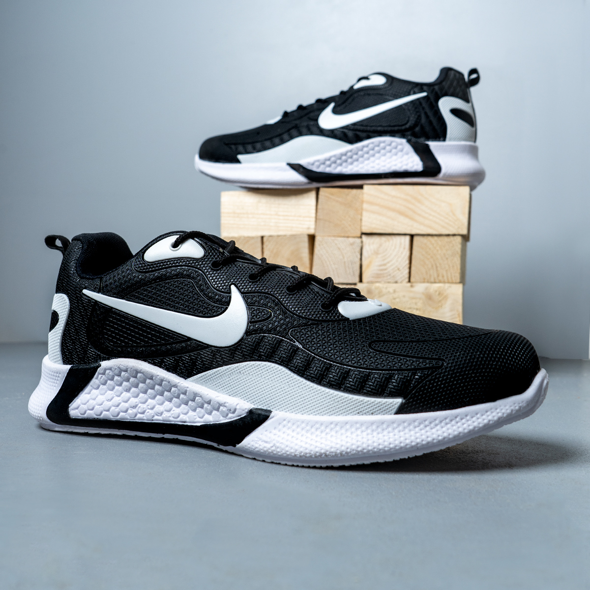 كفش مردانه NIKE مدل VISHO  رنگ مشكي سفيد