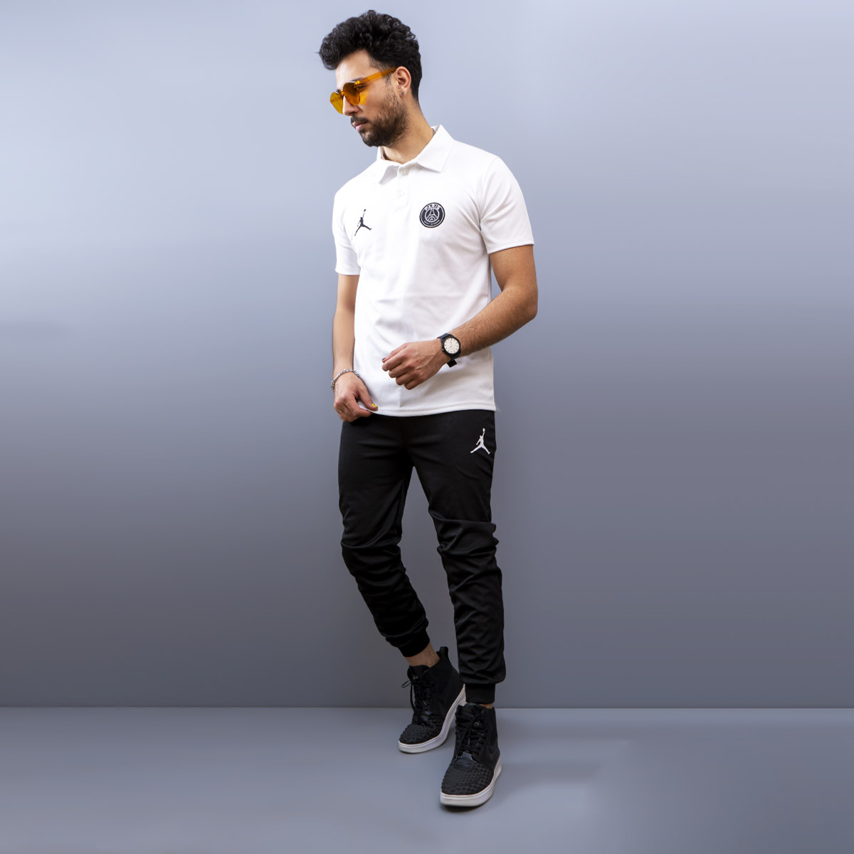 ست تیشرت و شلوار مردانه paris مدل Kyle