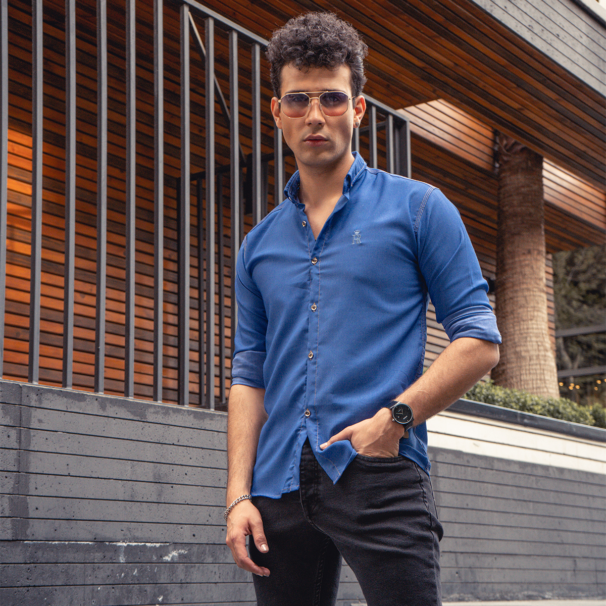 پيراهن مردانه مدل Wordo