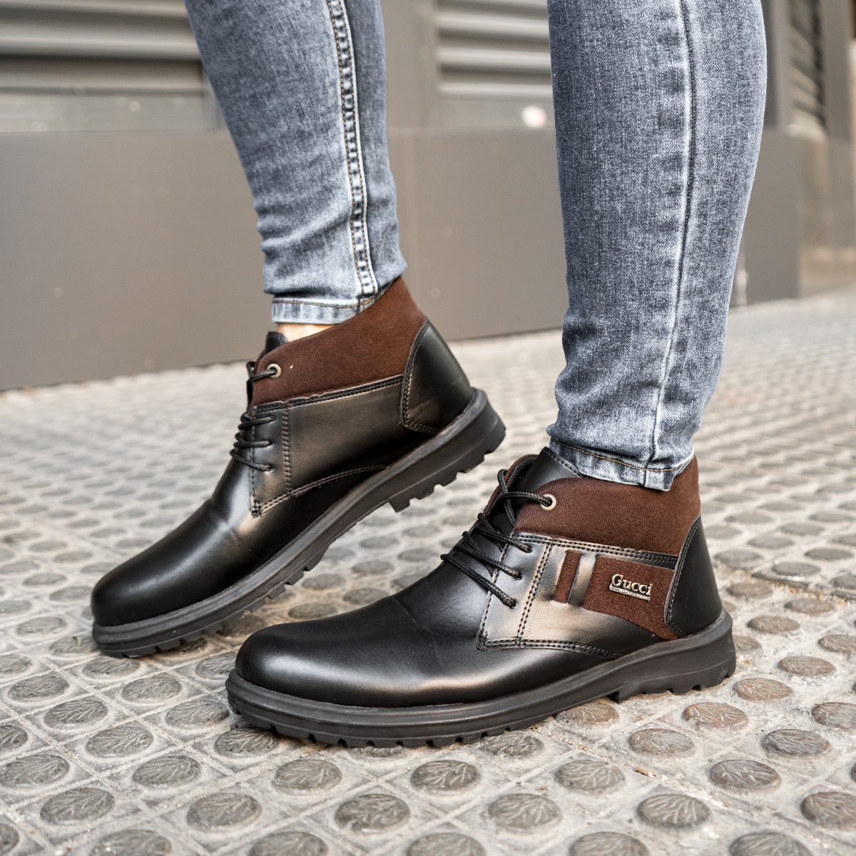 نیم بوت مردانه مدل Baliz