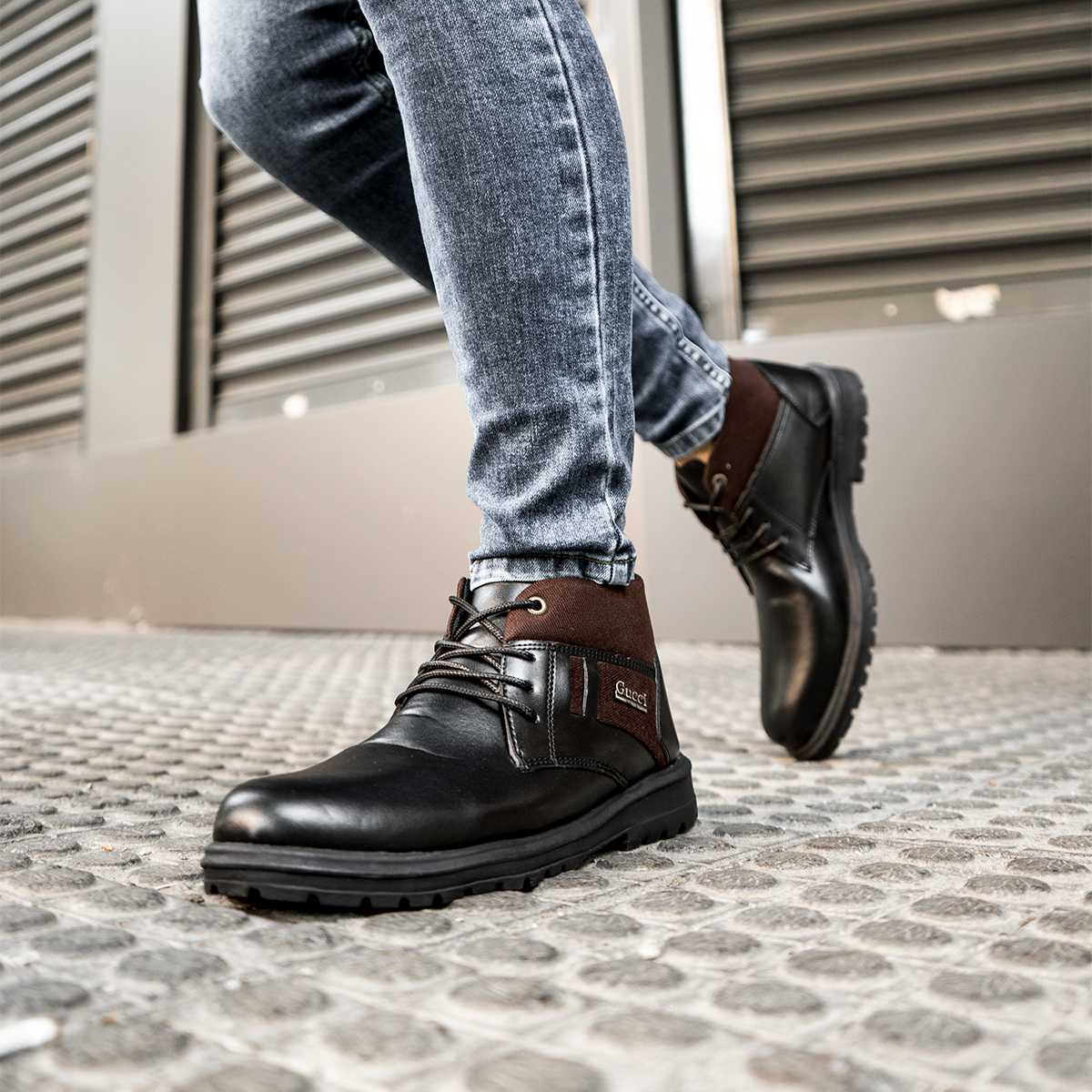 نیم بوت مردانه مدل Baliz