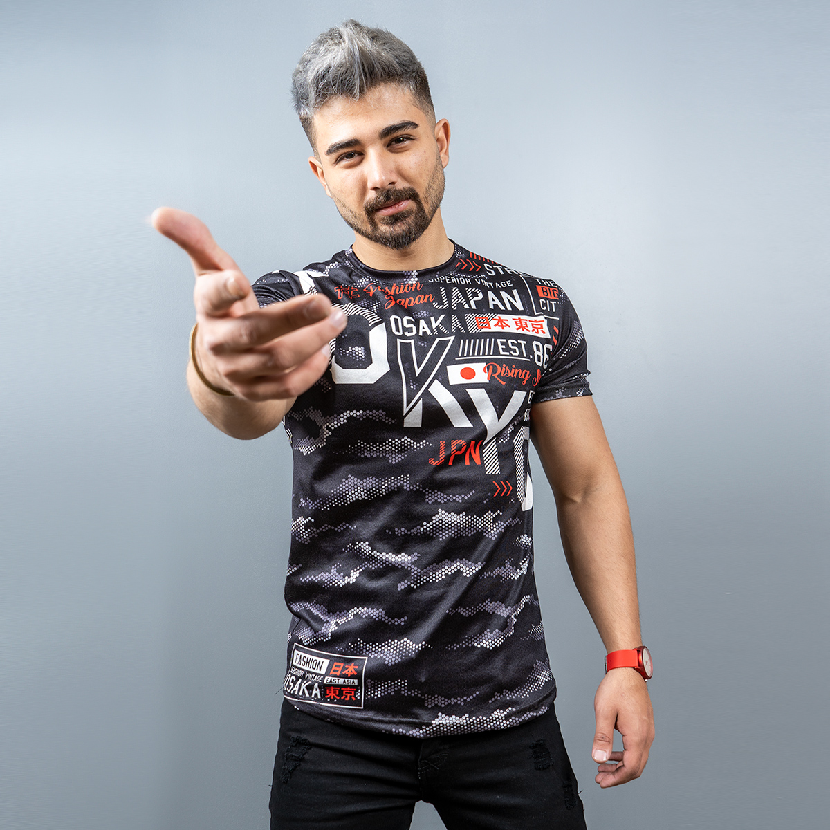 تیشرت Tokyo مردانه مدل Barton