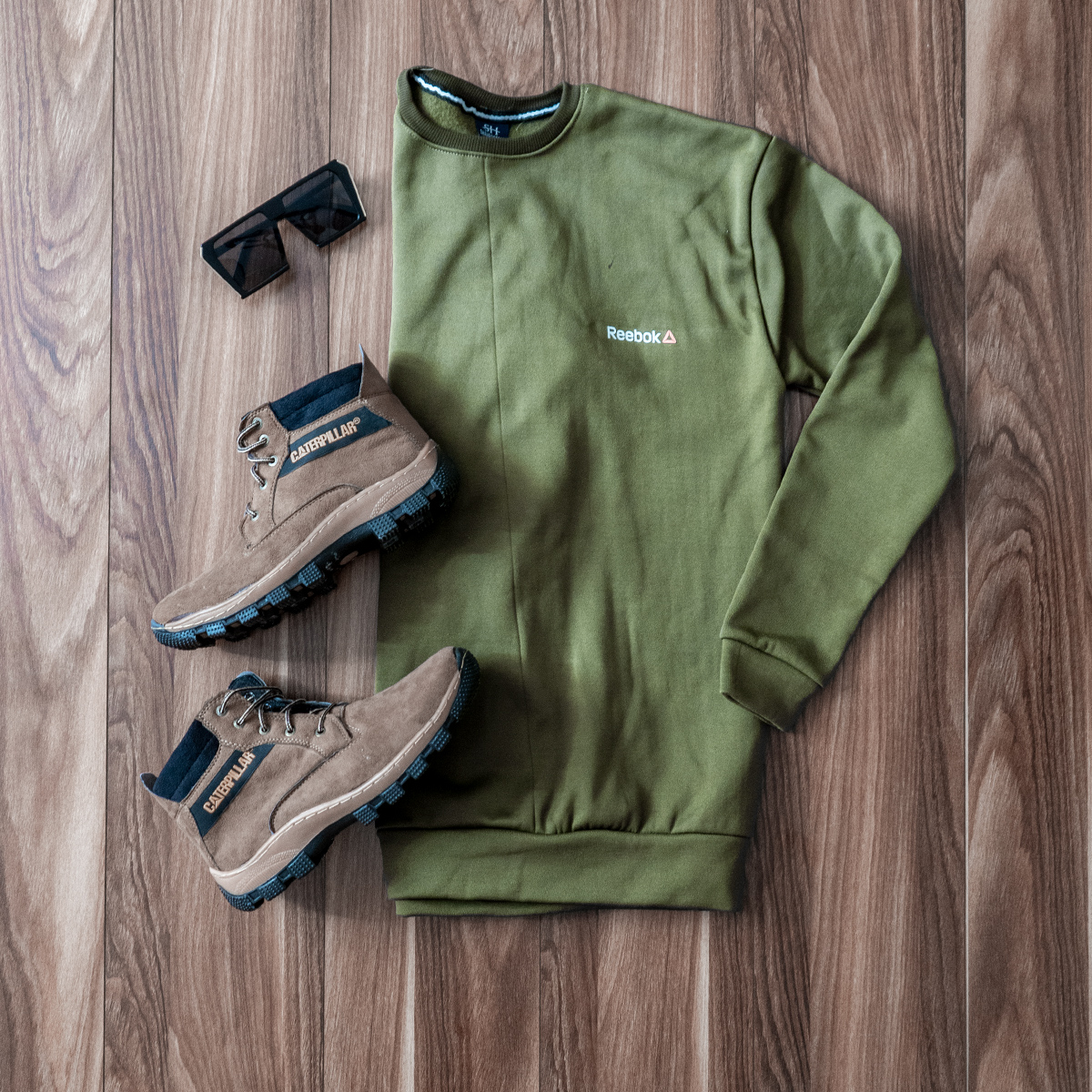 پلیور تو کرکی مردانه سبزمدل Zaniar