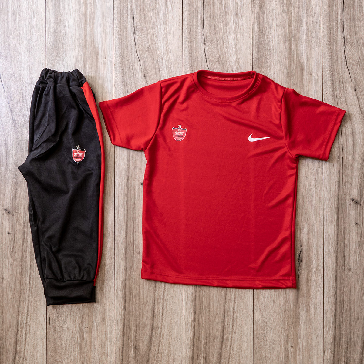 ست بچگانه تیشرت شلوارک پرسپولیس مدل Arox