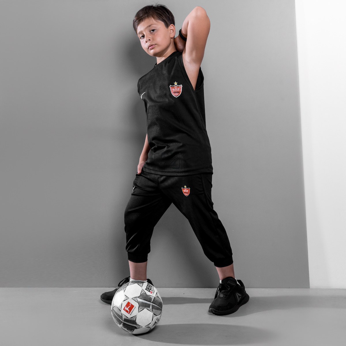 ست بچگانه رکابی شلوارک پرسپولیس مدل Opam