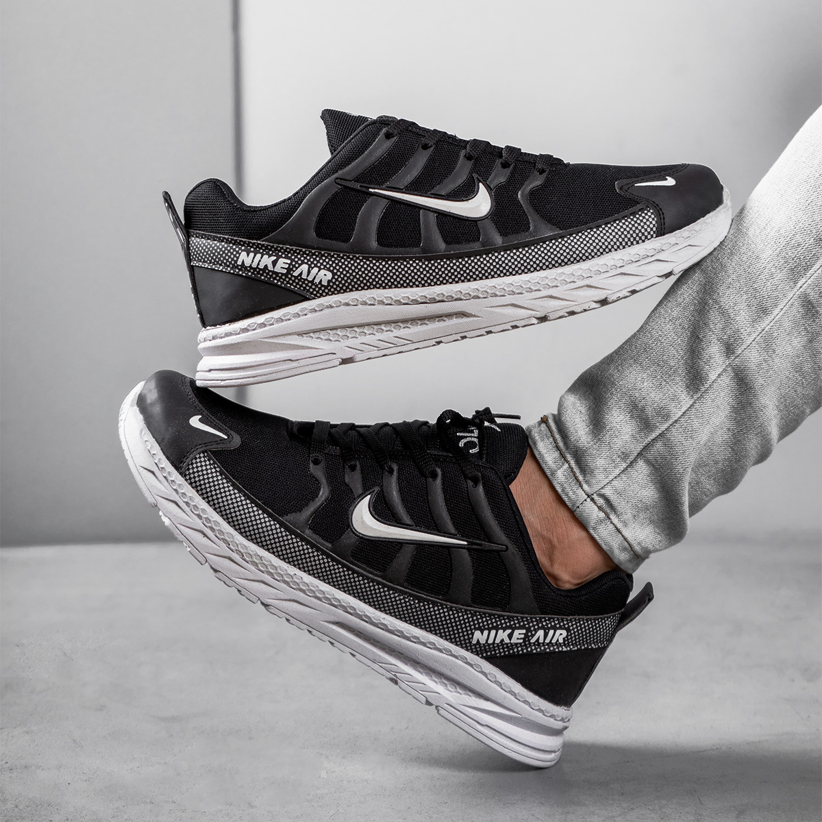 کفش ورزشی Nike airمردانه مشکی مدل Farnod