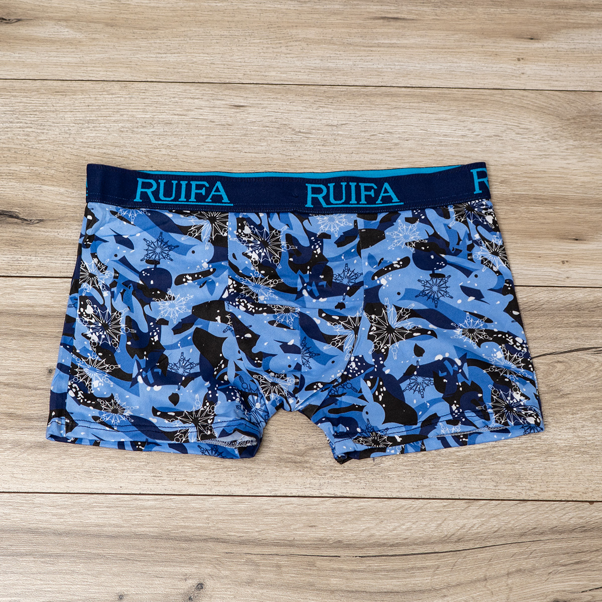 شورت نیم پا آبی کاربنی(T) مدل Ifa(T)