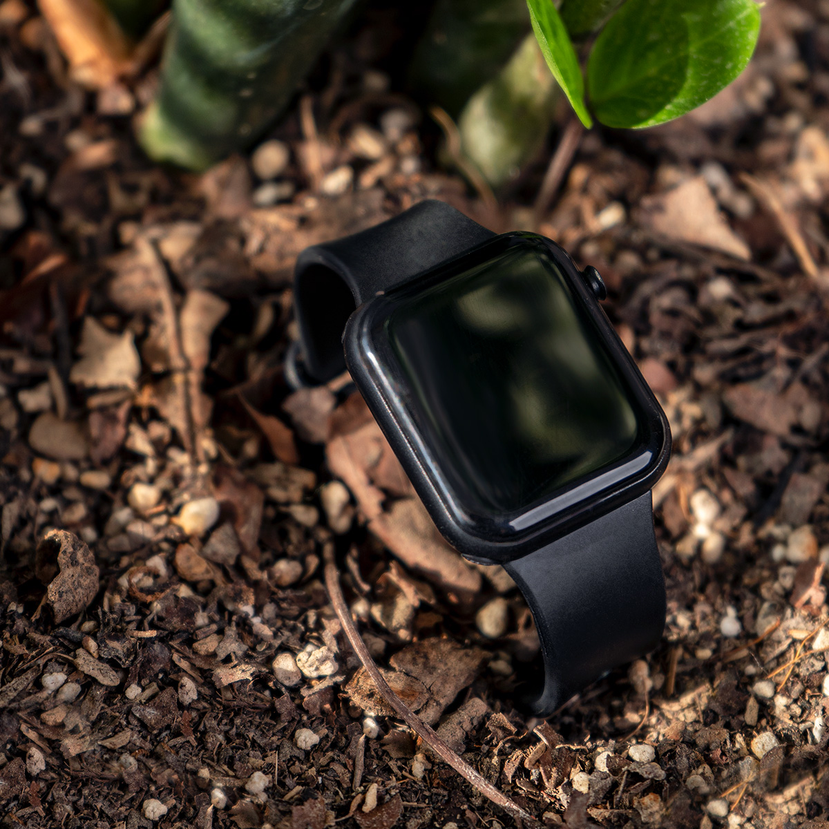 ساعت LED مشکی مدل W800