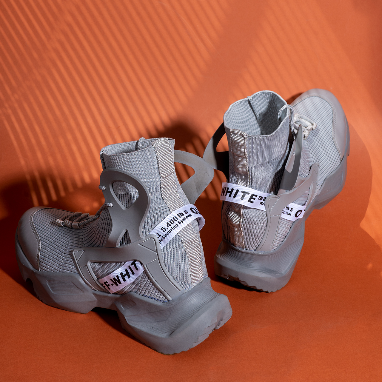 کفش مردانه ساقدار طوسی مدل Darvin