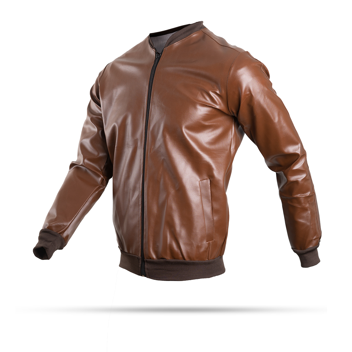 کاپشن خلبانی عسلی مردانه مدل alberta