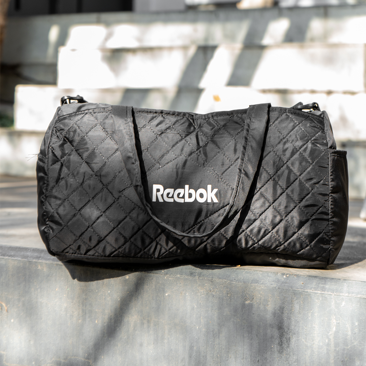 ساک ورزشی ریبوک مشکی مدل Hetra