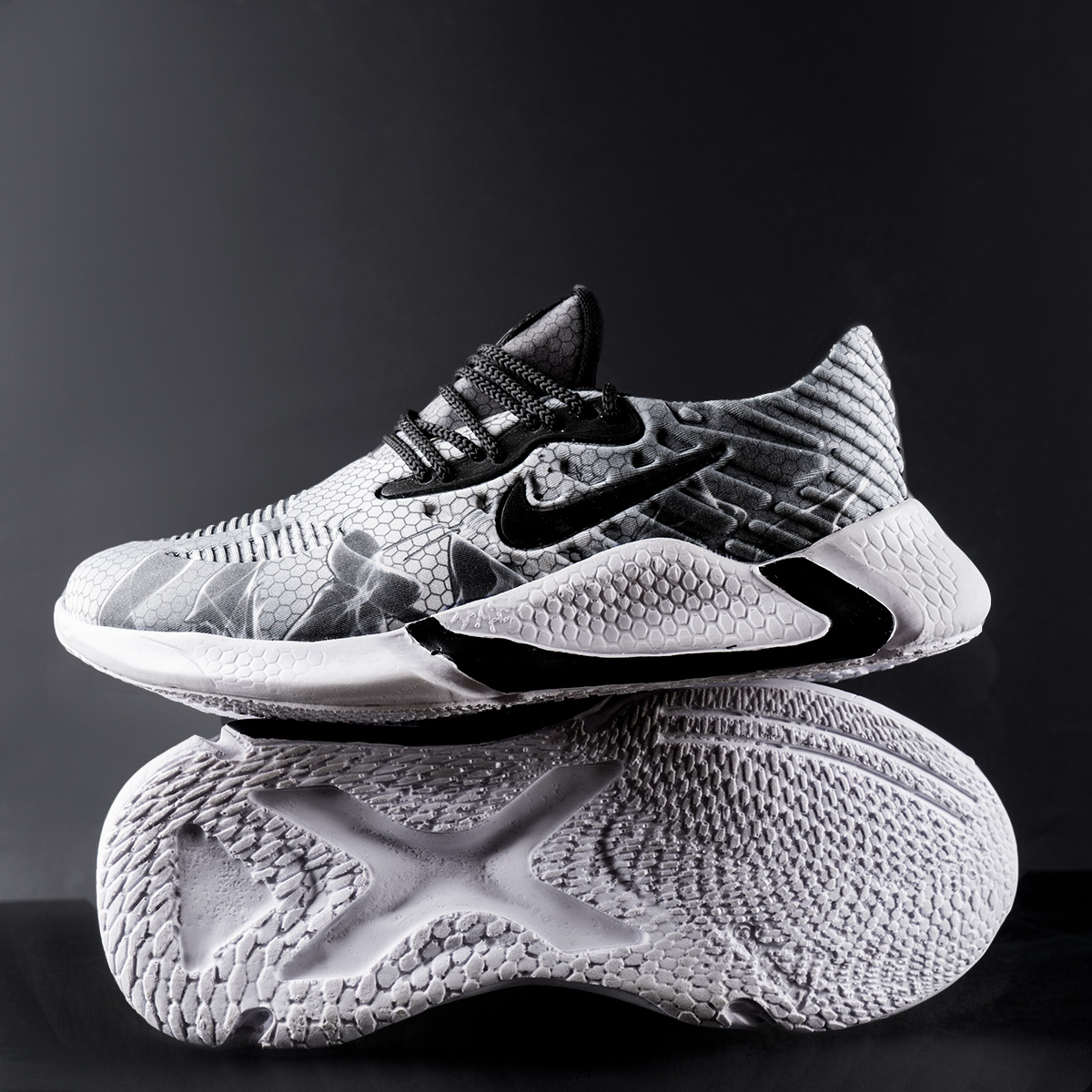 کفش ورزشی مردانه طوسی مدل Moler