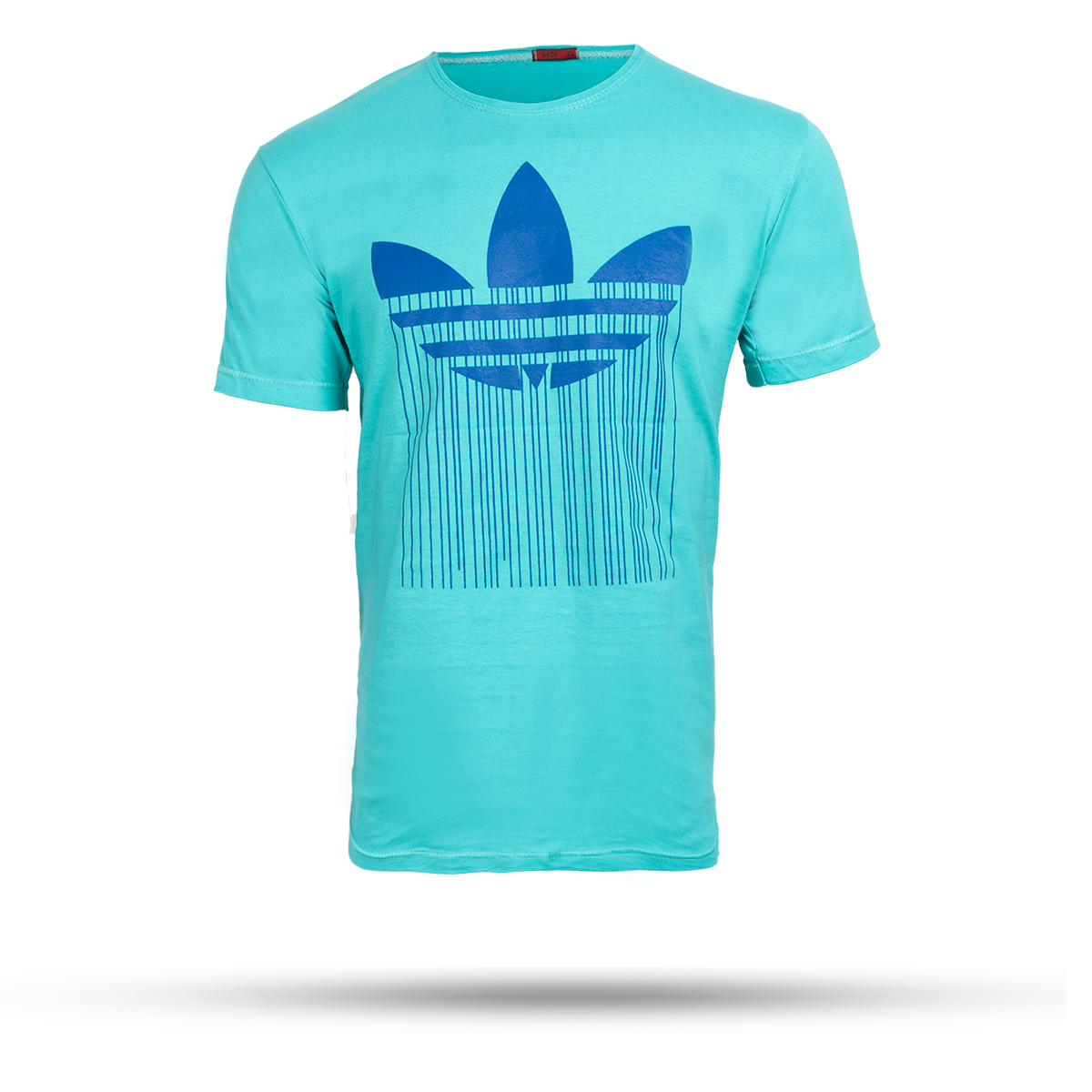 تیشرت آدیداس فیروزه ای مردانه مدلAtron
