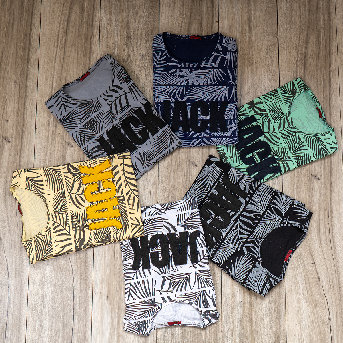 تیشرت مردانه سبز مدل Jack