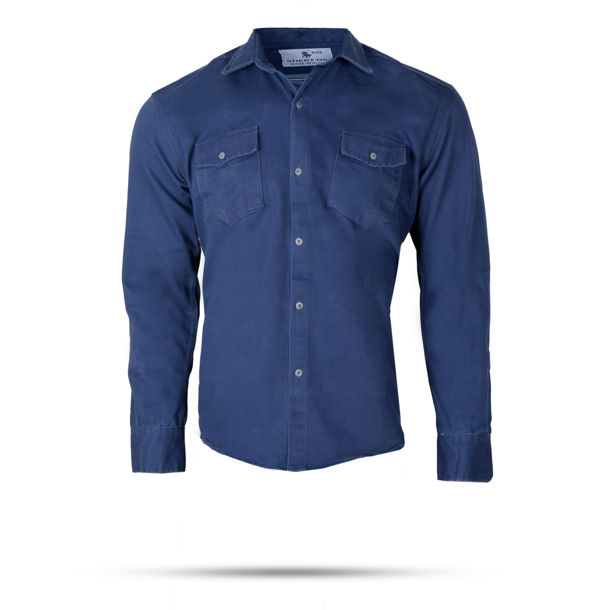 پیراهن مردانه سرمه ای مدل Opik