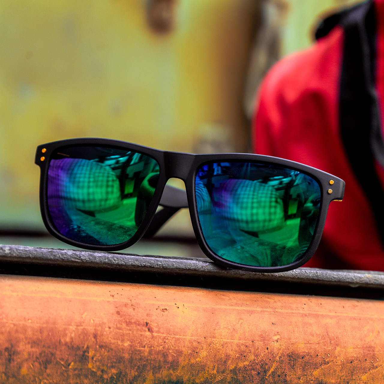 عینک آفتابی آینه ای آبی مدل A70