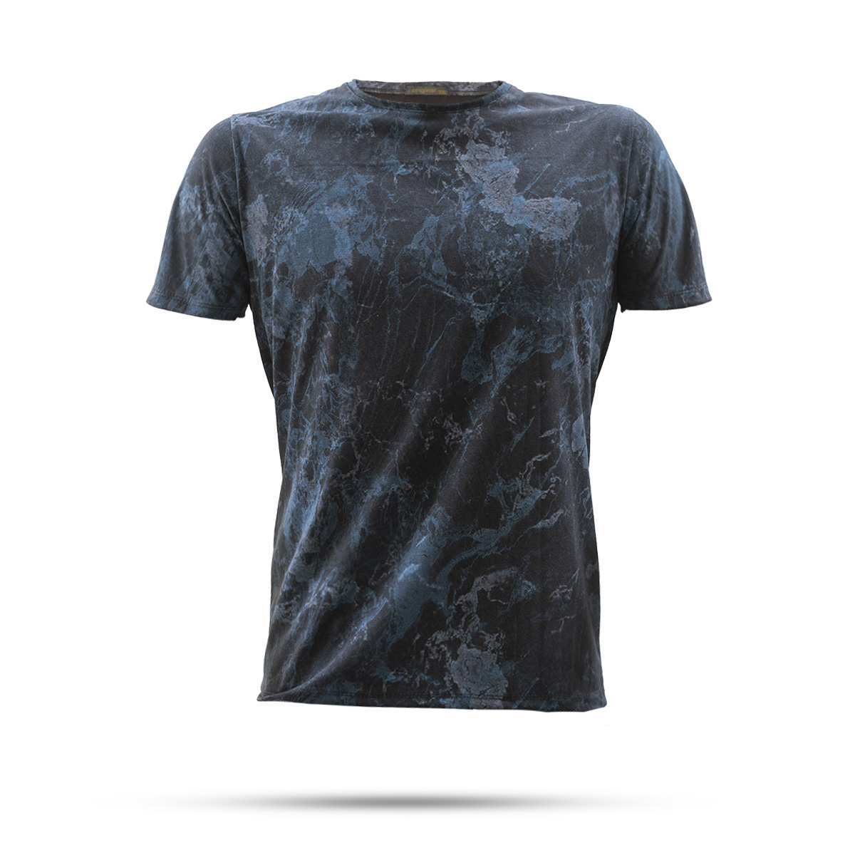 تیشرت مردانه مشکی آبرنگی مدل 61