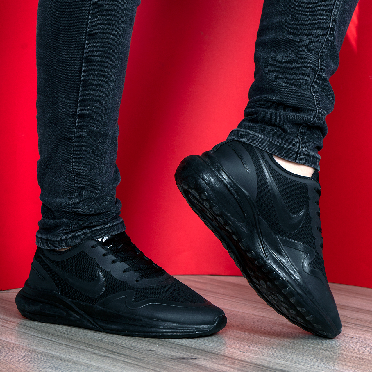 کفش ورزشی نایک مشکی مردانه مدل G201