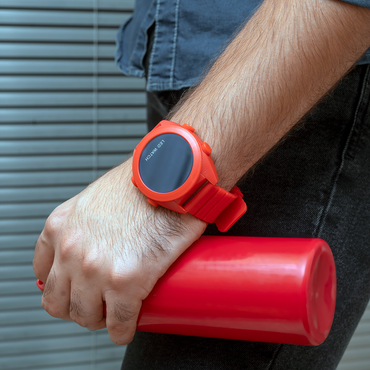 ساعت دیجیتال LED قرمز مدل M22