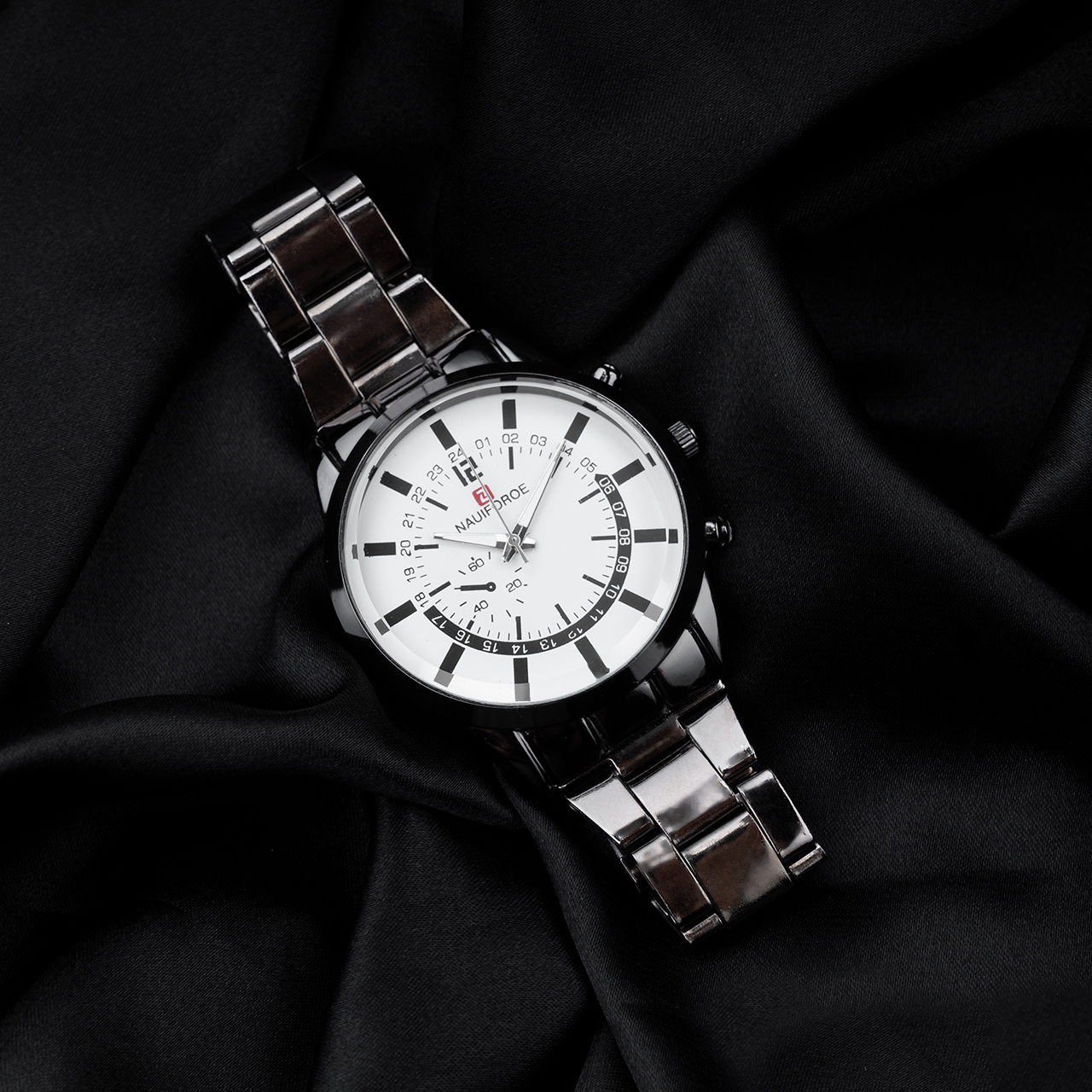 ساعت مچی مردانه Nauiforoe استیل مدل U28