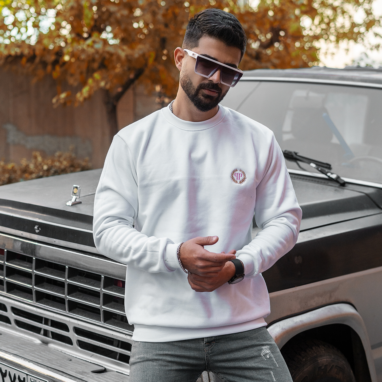 دورس مردانه سفید مدل Ardalan