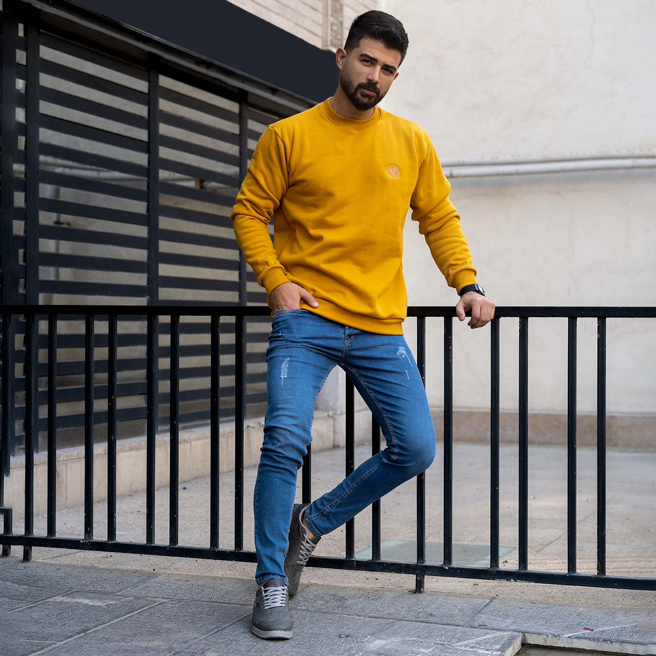 دورس مردانه خردلی مدل Ardalan