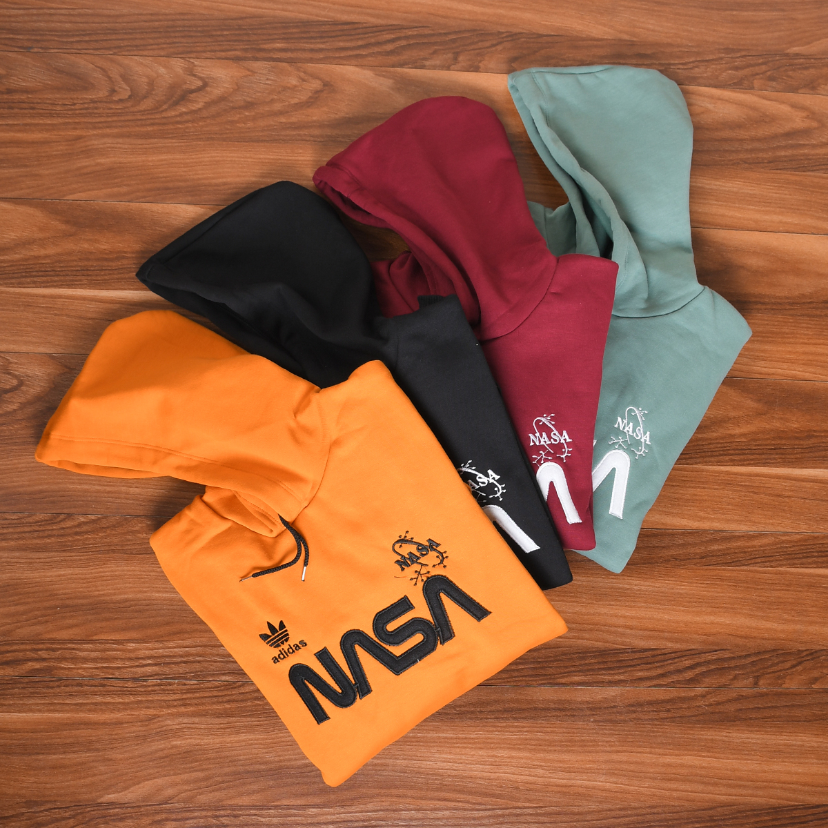 هودی مردانه Nasa زرشکی مدل Jason