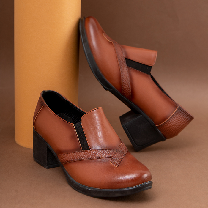 کفش زنانه عسلی مدل Vida