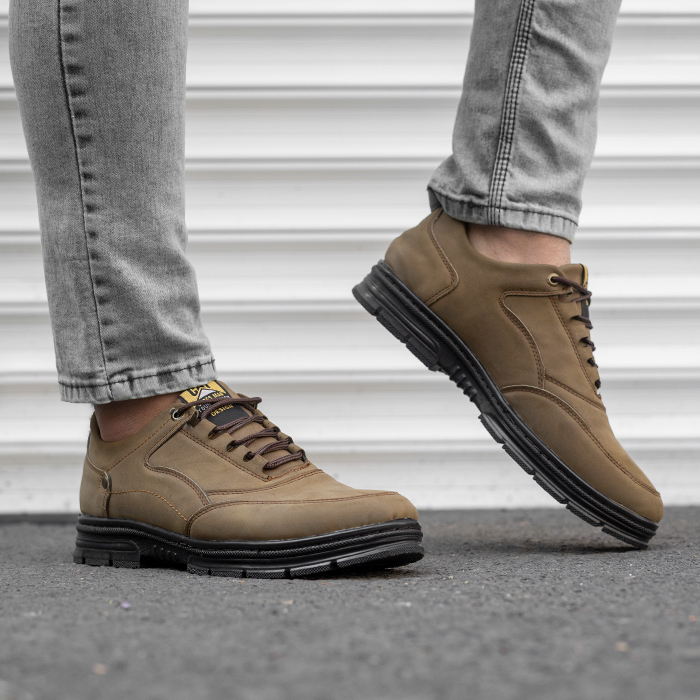 کفش مردانه CAT خاکی مدل Galin