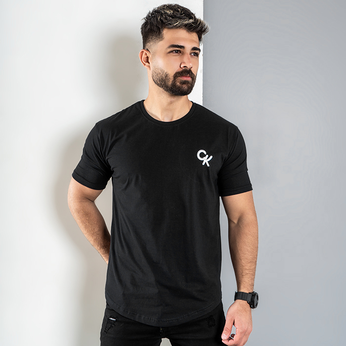 تیشرت مردانه مشکی مدل Ck