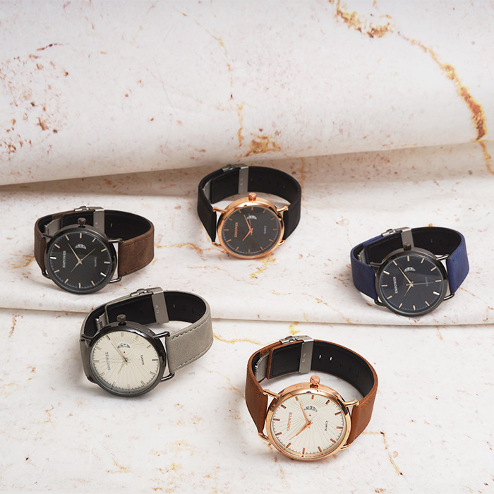 ساعت مچی قهوه ای empower مدل EM40