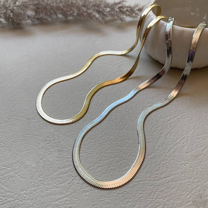 گردنبند طلایی مدل fered