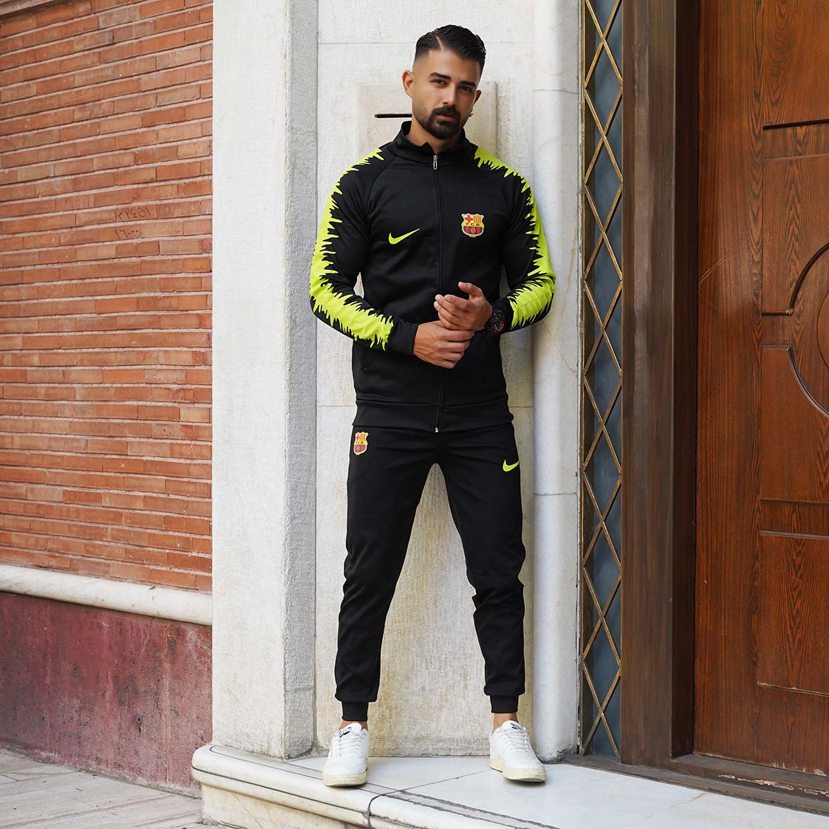 ست سوئیشرت شلوار بارسلونا مدل Catalan