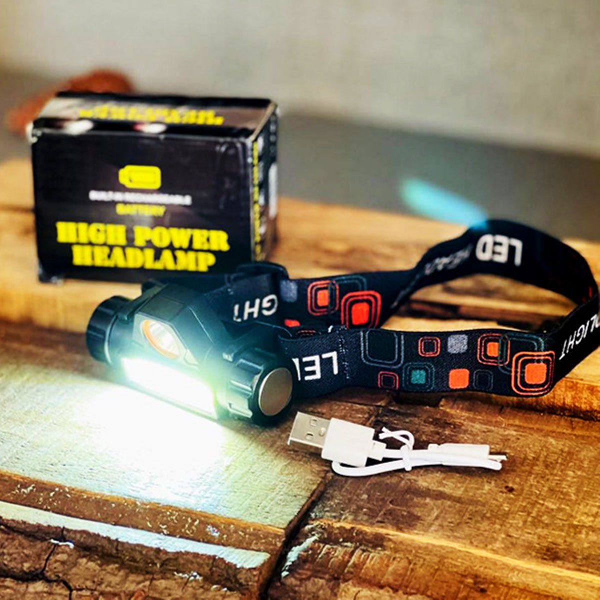 چراغ پیشانی مگنت دار مدل high Power