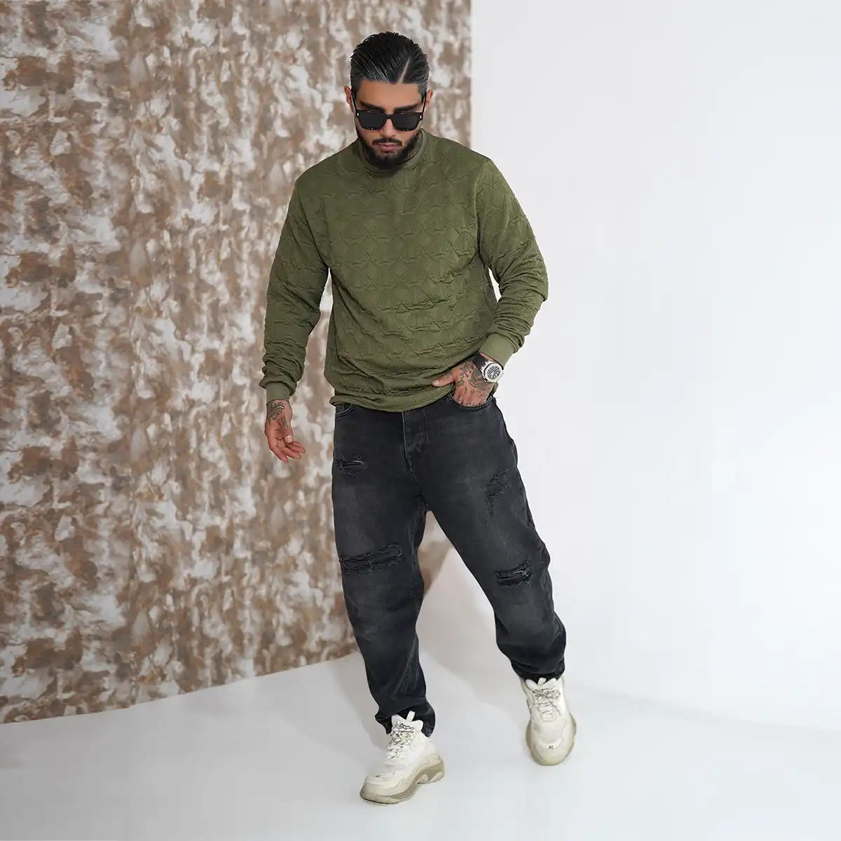 دورس مردانه سبز مدل Ayaz