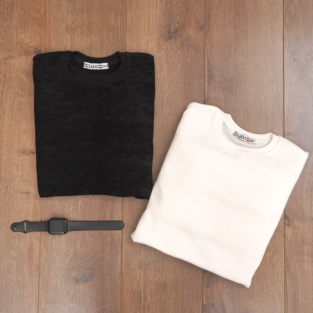 تیشرت آستین بلند مشکی مدل Walii