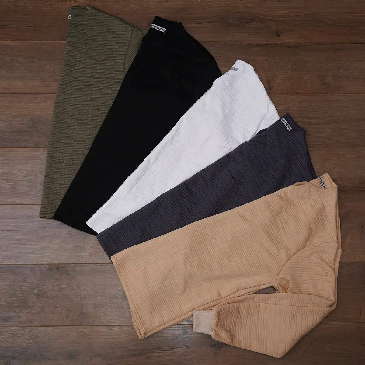 بلوز مردانه مشکی مدل Q99