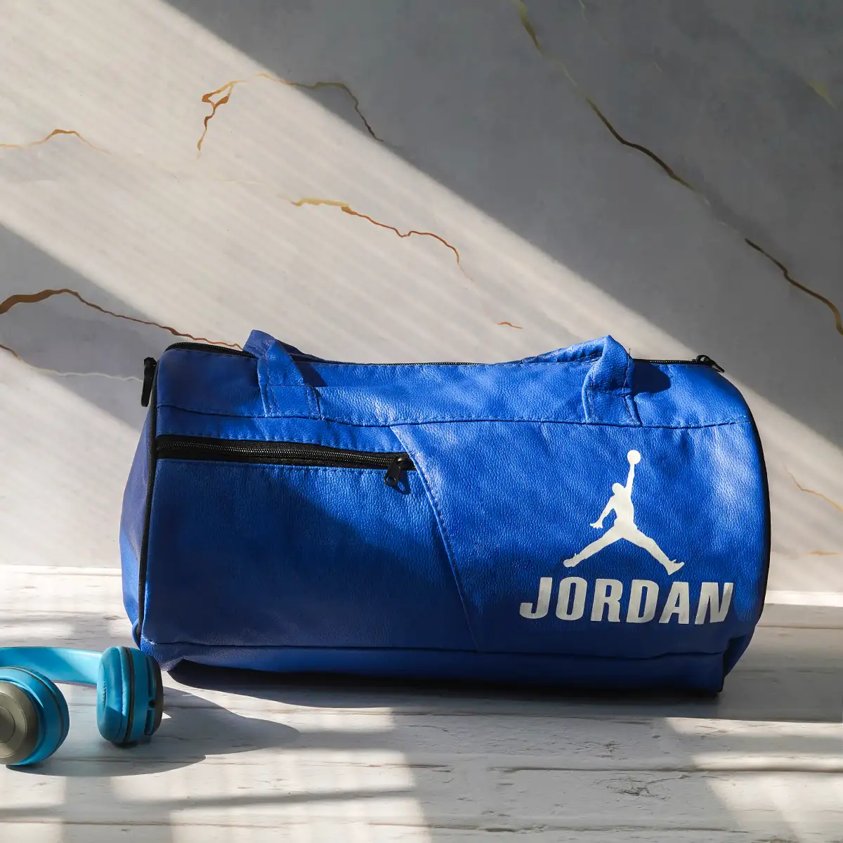 کیف ورزشی آبی Jordan مدل J72