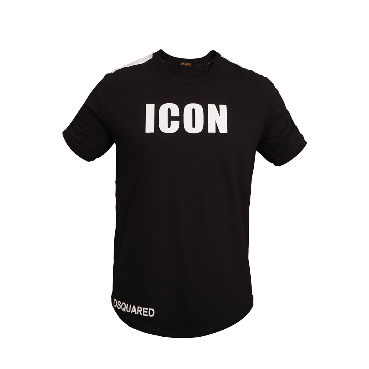 تیشرت مردانه مشکی مدل ICON