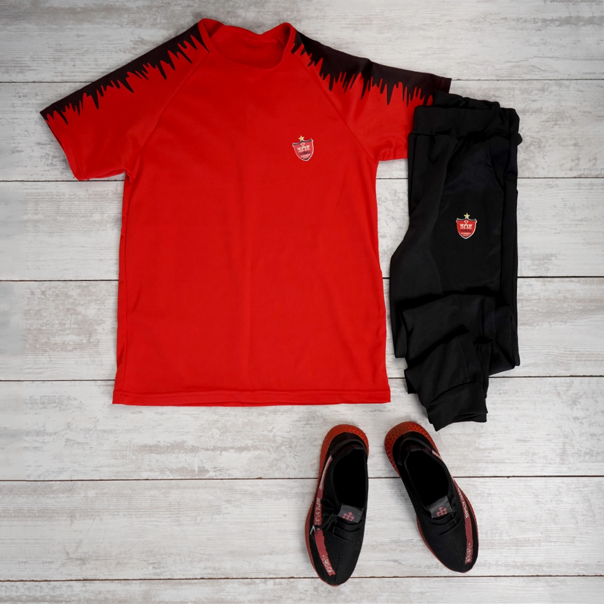 ست تیشرت شلوار پرسپولیس مردانه مدل j92