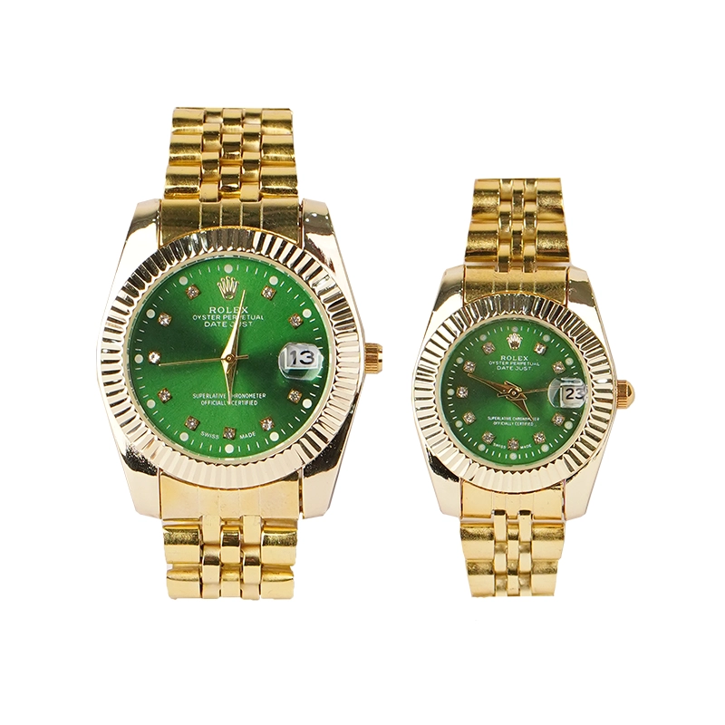 ست ساعت Rolex صفحه سبز مدل R12