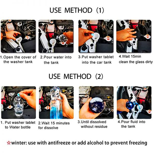 قرص شیشه شور خودرو ( 10 عددی )