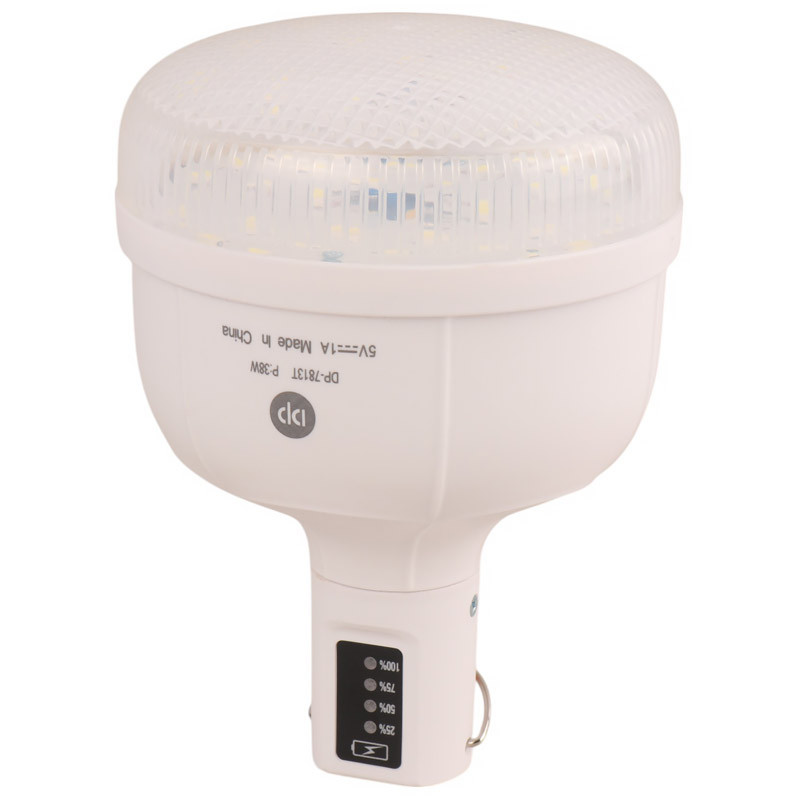 لامپ آویزدار شارژی DP-7813T  پنل خورشیدی